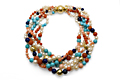 Multi-stone necklace :: © 2009
